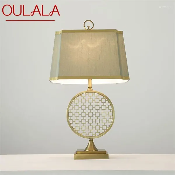 Lampes de table Ouala Lampe moderne Chevet LED Design classique E27 Lampe de bureau Décorative pour Foyer Salon Bureau Chambre