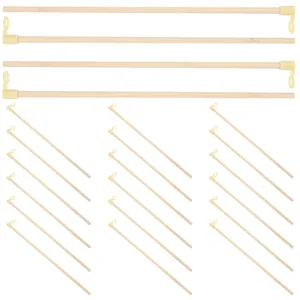 Tafellampen papieren lantaarn polen hangende stick hantes diy bamboe sticks ambacht kit lantaarns maken