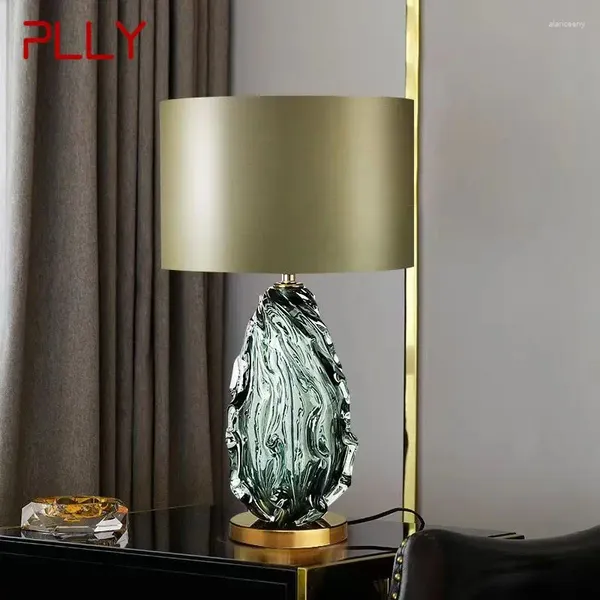 Lámparas de mesa PLLY Lámpara de esmalte moderna nórdica Arte de moda Sala de estar Dormitorio El LED Personalidad Originalidad Luz de escritorio