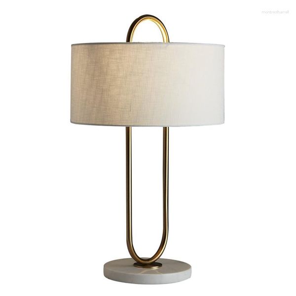 Lampes de table Post moderne arrivée lampe à LED bureau créatif pour chambre Foyer chevet décoration de la maison E27 luxe Art lumière