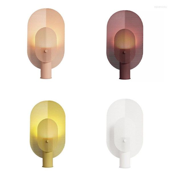 Lampes de table Post-moderne Biu Dot Filtre Lampe Minimaliste Bureau Studio Chambre Décoration Rose Intérieur Maison Designer