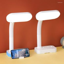Lampes de table lecture lampe de bureau apprentissage spécial plug-in Protection des yeux étudiant dortoir chevet