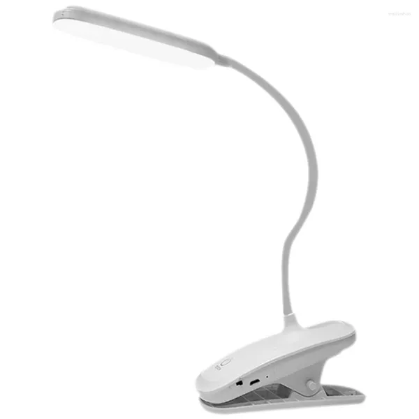 Lampes de table lisant la lampe esthétique portable légère rechargeable pour le bureau de PVC d'étude de bureau à domicile