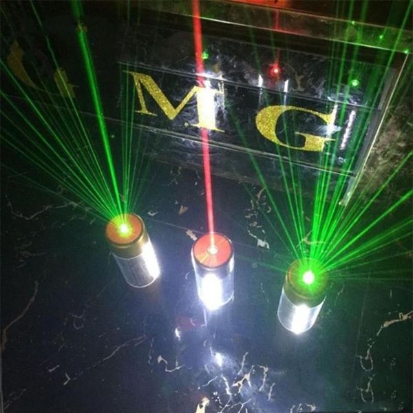 Lampes de table rechargeables stroboscopiques Disco Bar Party Flash Stick Laser Light Wine Bouchon de bouteille Service Sparkler Neon Sign155Q2791