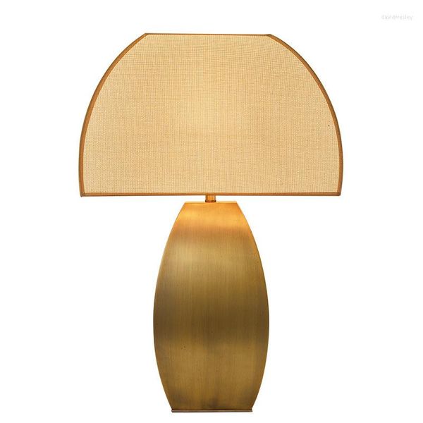 Lampes de table rétro lampadaire moderne créatif Art chambre chevet nordique Designer tissu El chambre décoration éclairage