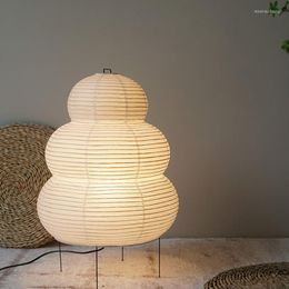 Tafellampen rijstpapier lantaarn Japans statief lamp led moderne dimmende lees-/slaapkamer voor homestay art creatief decor