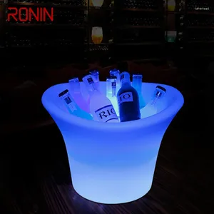 Tafellampen Ronin LED ICE Bucket Lamp Creative Wine Beer afstandsbediening 16 Kleurenstaaf Opladen USB