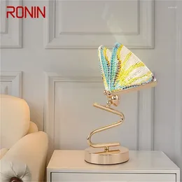 Tafellampen Ronin Noordse vlinders Moderne bureauverlichting LED voor thuis creatieve slaapkamer decoratie