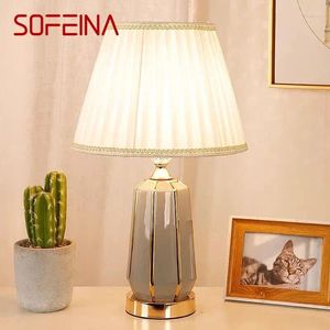 Tafellampen Sofeina eigentijdse keramieklamp