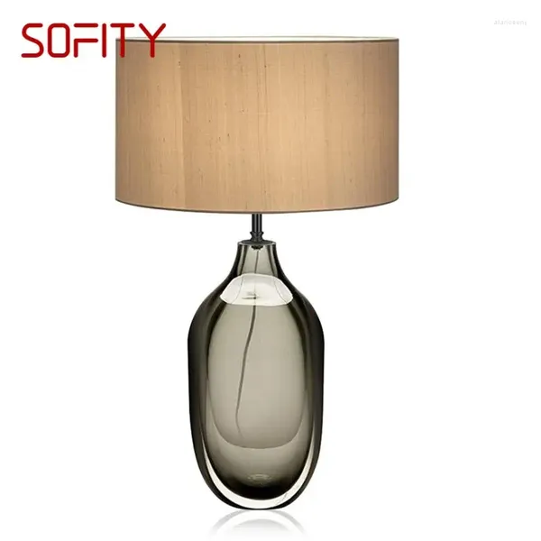 Lámparas de mesa Sofity Lámina creativa nórdica Contemporánea LED Decorative Descripción Luz para dormitorio en el hogar