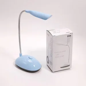 Table lampen Studenten bestuderen LED -bureaulamp Stepless dimable Touch Foldable Bedide Reading Eye Protection Night Light DC5V