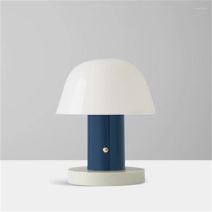 Tafellampen TEMAR Nordic Eenvoudige lamp Hedendaags Marmer Bureaulamp LED Voor Thuis Nachtkastje Decoratie