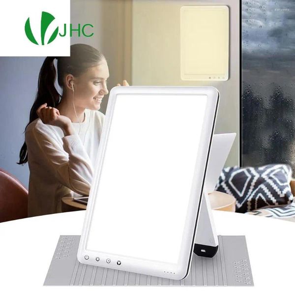 Lampes de table Thérapie Lampe de bureau Triste Lumière Protection des yeux Santé Gradation Soleil naturel Anti-fatigue Sans UV Bionic Solaire