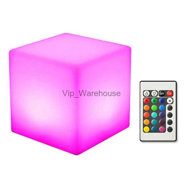 Lampes de table Thrisdar 1 PC RGB barre de LED sans fil lampes de Table AAA LED à piles Cube veilleuse pour restaurant hôtel café décor YQ231006