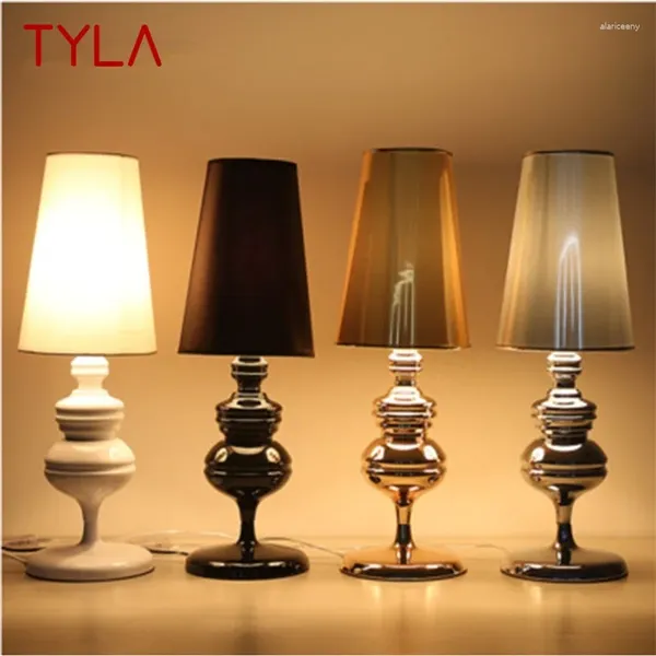 Lampes de table Tyla Classical Modern Creative Indoor Desk Light for Home Bedroom Bedside Living Room
