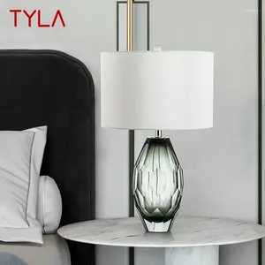 Lampes de table Tyla Nordic Modern Glaze lampe à la mode