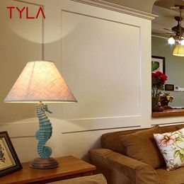 Lampes de table Tyla Nordic Moderntable Lampe American Retro LED Chandage de lit Personnalisé et créatif Décoratif Hadostay Light