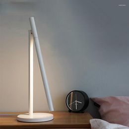 Lámparas de mesa, lámpara de lectura de escritorio Led mejorada, 48 Uds., Bule, 5 colores, atenuación continua RA, más de 95 3000 a 6500K, protección ocular, plegable táctil