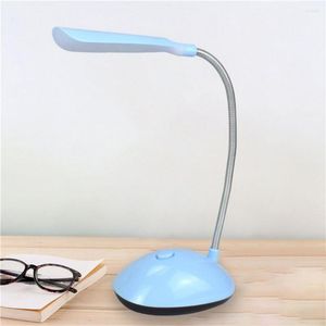 Lampes de table Lampe utile Lampe de lecture alimentée par USB Type debout réglable LED rotative à 360 degrés
