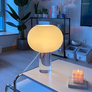 Lámparas de mesa Lámpara de cristal vintage Foscarini Buds 2 para dormitorio Sala de estar Estudio Decoración interior Mesita de noche