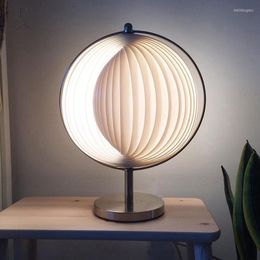 Tafellampen vintage middeleeuwse bureaulamp Noordelijke ins retro decoratie de van slaapkamer kop een bed LED -studie