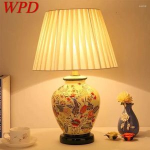 Tafellampen wpd eigentijdse keramieklamp Amerikaan stijl woonkamer slaapkamer bedkamer bed bureau licht el engineering decoratief