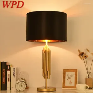 Lampes de table WPD lampe à gradation contemporaine LED CRÉATIF CRIMÉS CRIME