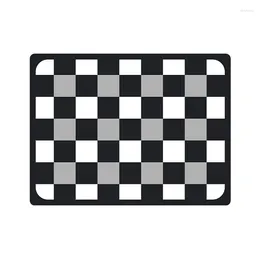 TABLEAU MATS 1 PCS Noir blanc Big Placemat Coton Coton Clats Mat à tapis ACCESSOIRES DE CUITS 50X60CM