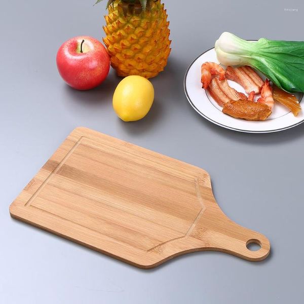 Tapetes de mesa, 2 tipos de cocina Natural, bloques para cortar, palé de pan con mango, tabla de cortar para hornear, accesorios hechos a mano de madera