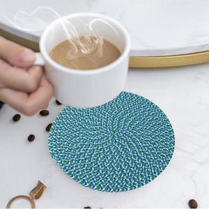 Tapis de table 2022 sous-verres supports de cuisine dessous de plat fil de coton tissage Pot tampons assiette cuillère repose pour la cuisson et la cuisson décor à la maison