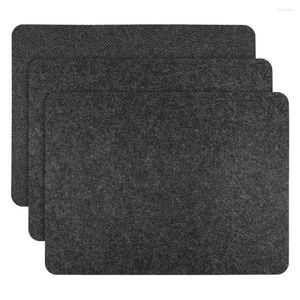 Tapis de Table 3 pièces tapis résistant à la chaleur pour protecteur de comptoir tampons de cuisine Non résistants mélangeur