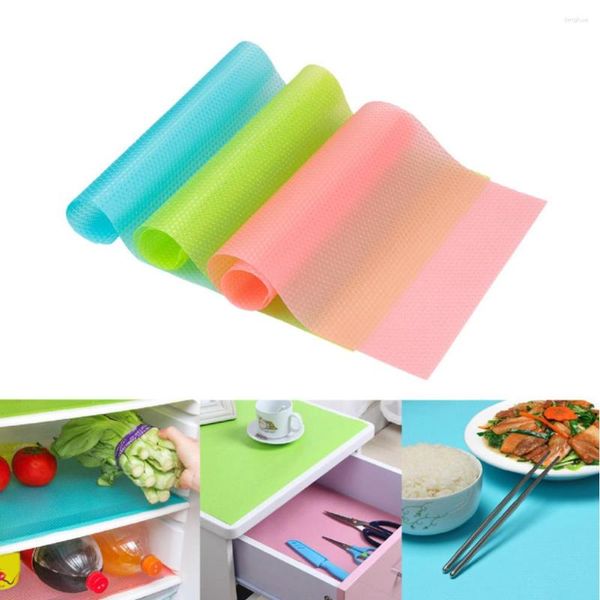 Tapetes para mesa, 4 Uds., impermeables, antideslizantes, mantel Individual para comedor, alfombrilla para refrigerador, taza antideslizante, cuenco para cajón de cocina con aislamiento térmico