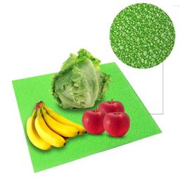 Tapis de table 4 pièces coussin de réfrigérateur fruits légumes doublure d'extension de vie pour tiroirs antisalissure moisissure 3mm