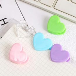 TABLEAU MATS 5PCS Paper Clips en forme de coeur Mini Clip Scellon Vérification polyvalente Bousting Kawaii Bickets P Home Office Decor