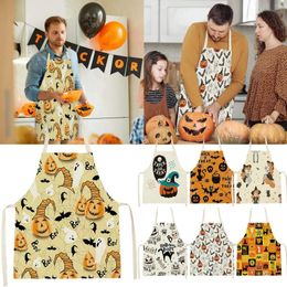 Table Tableau Tablier pour femmes Halloween Funny Pattern Design Cosplay robe noire