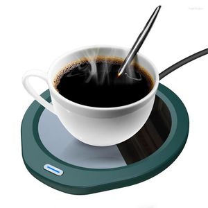 Table Mats Coffee Cup Warmer Mug For Office 18W 2 Temp Settings Beverage Home Desk Smart