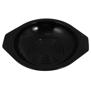 Tafelmatten kooksteenkom Koreaanse lade premium pot trivet voor bibimbap soep zwart