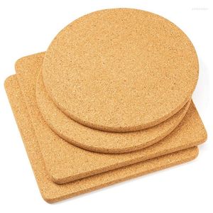 Table Mats Cork Dessous De Plat Pad Pour Vaisselle Pots Et Casseroles 8 Pouces Cuisine