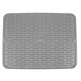 Table de table comptoir plats tasse drainage tapis trépied vêtements séchage cordage sous gel de silice de lavabo pour cuisine