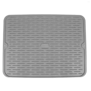 Table de table comptoir plats tasse drainage tapis trépied vêtements séchage cordage sous gel de silice de lavabo pour cuisine