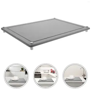 Table Tableau Diatomaceous Terre Tray Multi-fonction Séchage Mat Salle de bain Ustensiles Décorer PAC COMPTOP PAD PLAQUE FAST Diatomite