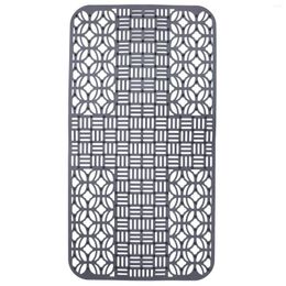 Tableau de nattes Dish Drainer Mat pour le fond des plats de cuisine Protecteur et protecteurs Silicone