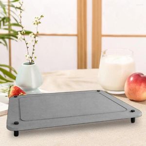 Esteras de mesa Mat de secado elevado aislamiento sin deslizamiento para mostrador de cocina con patas de té de superficie fácil y platos para el hogar