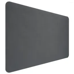 Table Mats Espresso Ground Coffee Pad Accessoires Pot 40x50cm Comptoir Maker Dark Grey Pvc Desktop