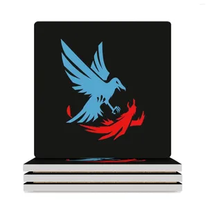 Placemats InFAMOUS Second Son Champion Keramische onderzetters (vierkant) Leuke set koffiekopjesstandaard theekopjes voor drankjes