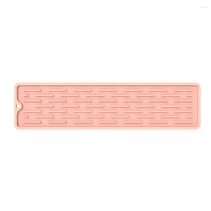 Placemats Isolatie Pad Uniek Opvouwbaar Afdruiprek Anti-vervormd Antislip Kraan Mat Keuken Accessoires Voor Dagelijks Gebruik