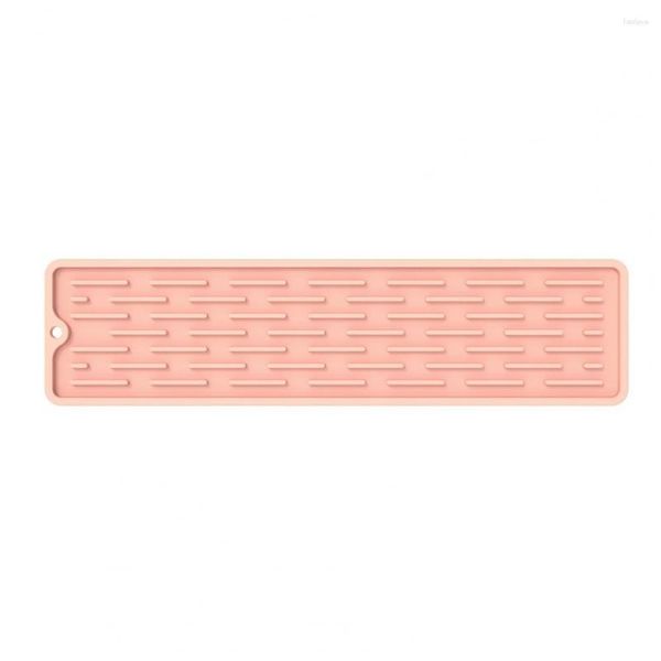 Alfombrillas de mesa, almohadilla aislante, escurridor plegable único, alfombrilla antideslizante antideformada para grifo, accesorios de cocina para uso diario