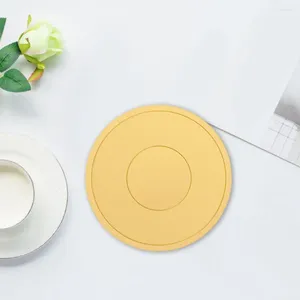 Alfombrillas de mesa Palabas de silicona resistente al calor para protección contra encimeras Taza no deslizante Taza de café Taza Taza Taza Taza