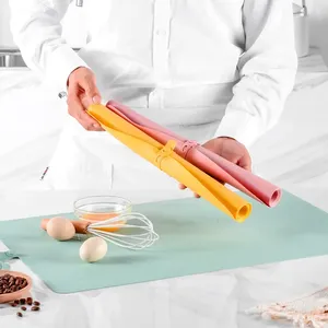 Tapis de Table grand tapis de pétrissage en Silicone avec tapis de pâtes à l'échelle outils de décoration de gâteaux roulants antidérapants accessoires de boulangerie