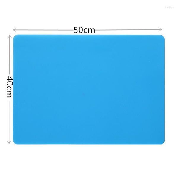 Tapis de table grande feuille de Silicone pour l'artisanat moules de coulée de bijoux tapis Premium napperon polyvalent utilisé comme bricolage antiadhésif